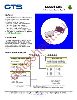 405C35D40M00000 datasheet  